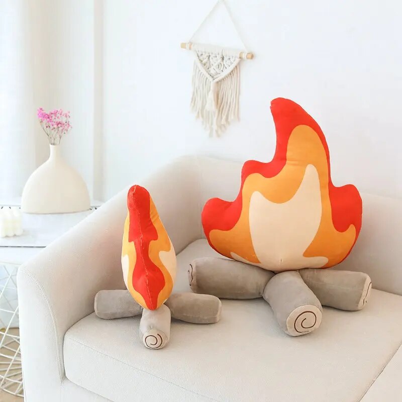 Bonfire Plush Cartoon Soft Cushion