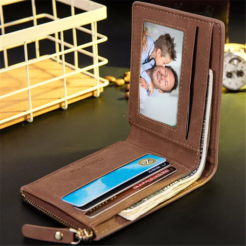 Personalised Photo Wallet For Him - Gifts For Him Custom Men's Wallet