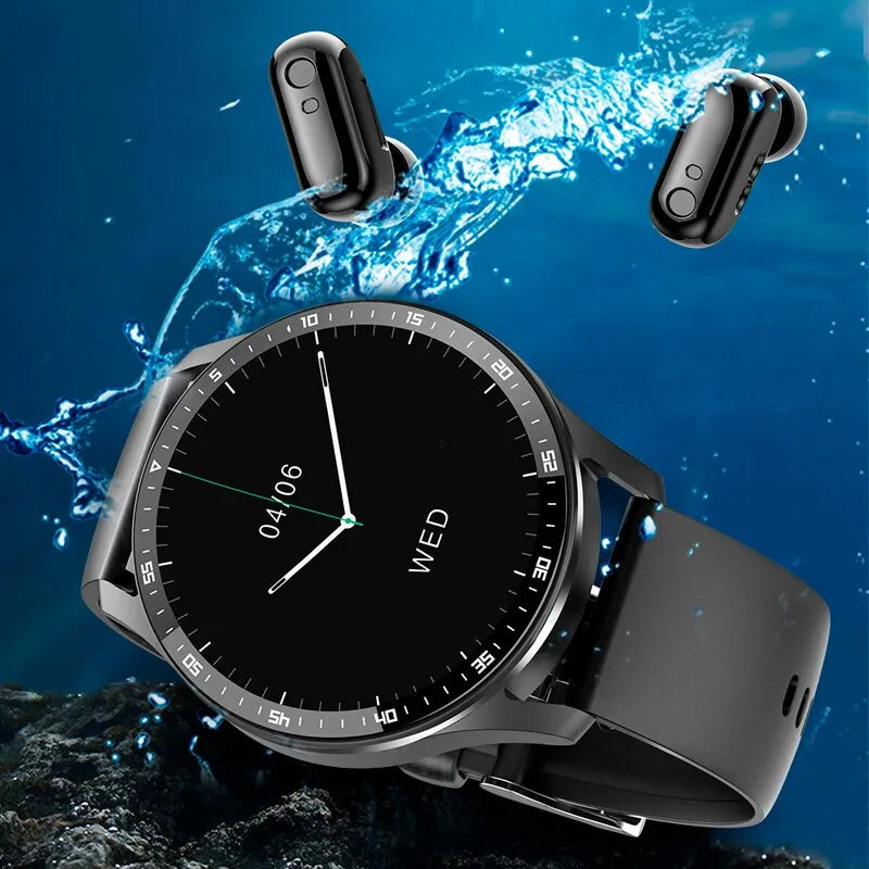 X7 Smart Watch 2 in 1 Wireless Bluetooth Earphones