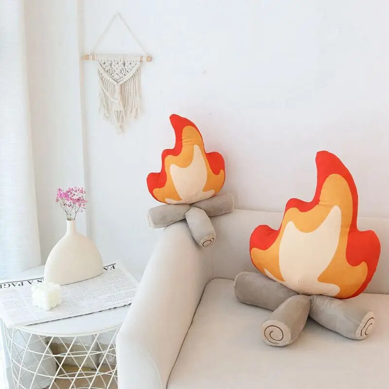 Bonfire Plush Cartoon Soft Cushion
