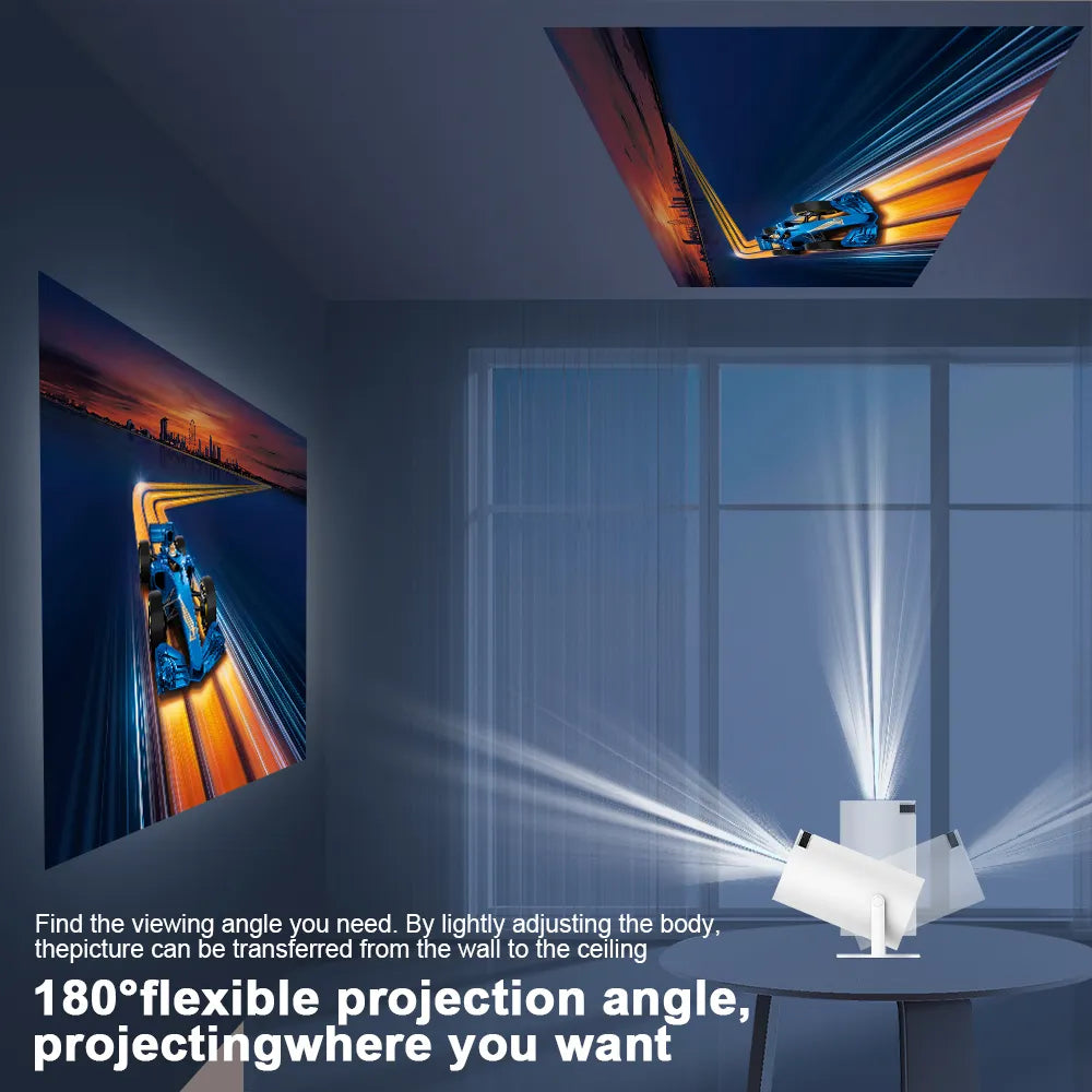 Transpeed 4K Android 11 Home Cinema Projector